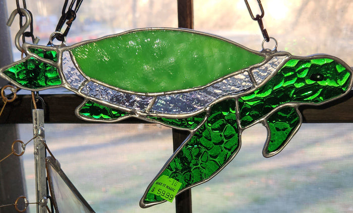 Sea Turtle stained glass