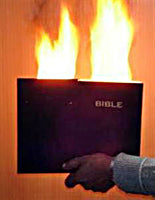 Flaming Bible Hot Book from Make ItMagic
