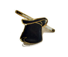 Magicians Lapel Pin - Wand and Hat