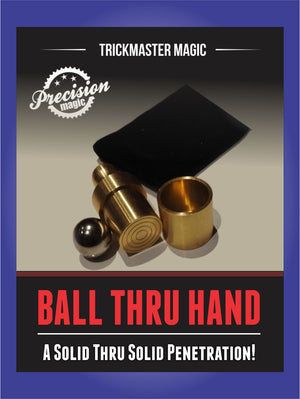 Ball Thru Hand – Brass