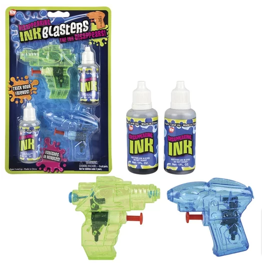 Disappearing Ink Blasters