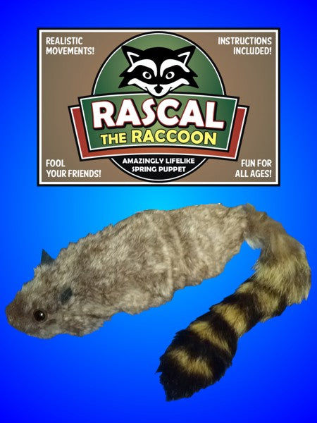 Rascal Raccoon – Spring Puppet
