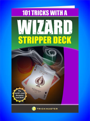 Wizard Stripper Deck w/Book Kit – Bicycle poker cards and DVD