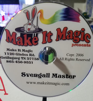 Svengali Master at MakeItMagic.com