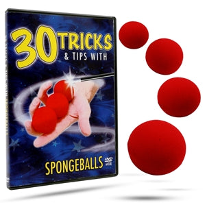 30 Tricks & Tips with Magic Spongeballs - Spongeballs Included