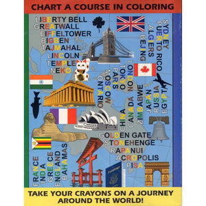 Around The World Coloring Book Easy Mentalism!