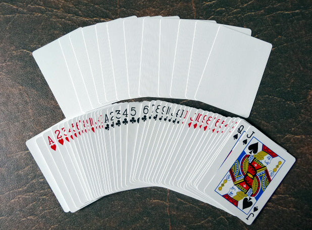 Utility Deck | Bicycle Cards | Poker | Blank Back Gaff Cards – Make It ...