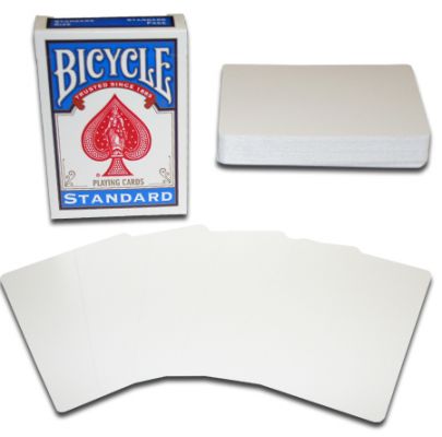 Utility Deck - Bicycle - Poker - Double Blank Cards