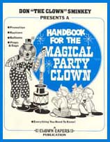 Handbook for the Magical Party Clown Book at Make It Magic