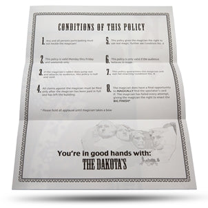 Ultimate Magician's Insurance Policy - Professional Version