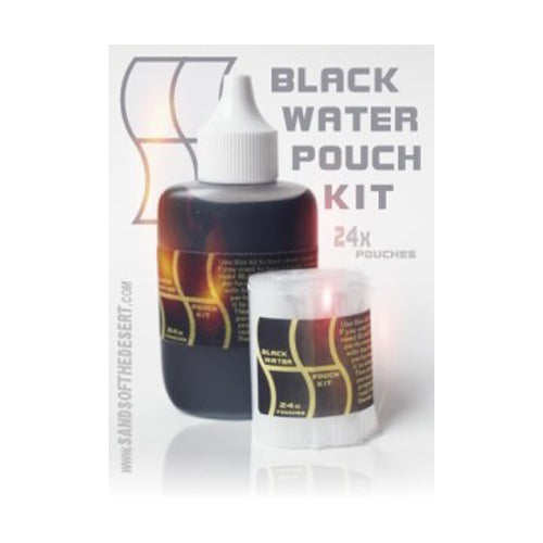 Black Water Pouch Kit - 24 Pack