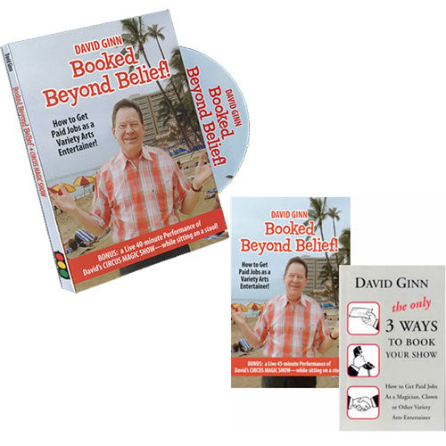 Booked beyond Belief with David Ginn DVD and Book Set