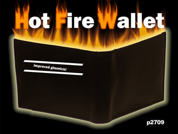 Hot fire wallet Metal interior