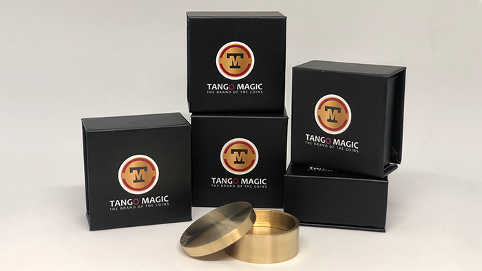Slot Okito Coin Box Brass Quarter by Tango -Trick