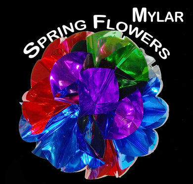 JUMBO MYLAR SPRING FLOWERS